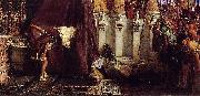 Sir Lawrence Alma-Tadema,OM.RA,RWS Ave, Caesar, Saturnalia Spain oil painting artist